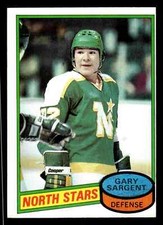 1980-81 Topps Gary Sargent #237 - Minnesota North Stars