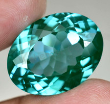 31.30 Ct Natural Paraiba Tourmaline Greenish Neon Blue Copper Loose Gemstone