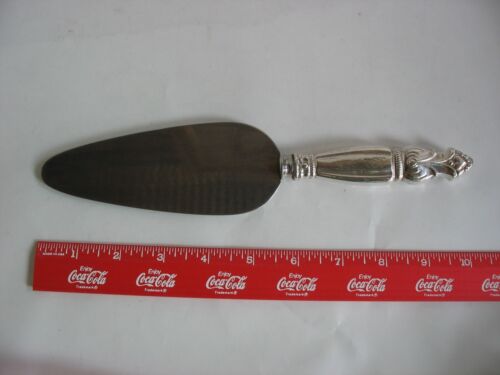 Servidor de pastelería estilo danés de colección 10" hoja de acero inoxidable mango HH esterlina - Imagen 3 de 7