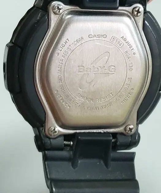 Casio Baby-G Bga-130-1Bjf Analog Quartz Women Vintage