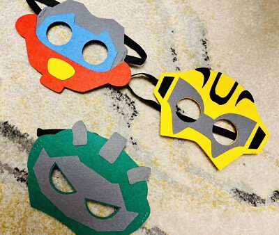 Inspired Transformers felt mask Great for halloween, dress up, costume