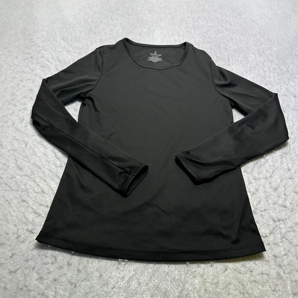 Women's cuddl duds climatesmart crewneck top top