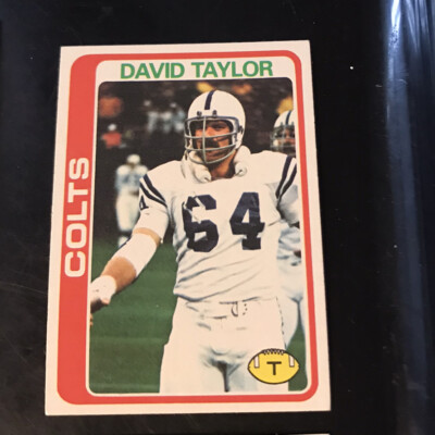 1978 Topps  #261 David Taylor - (a)