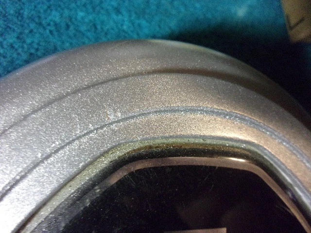 QTY: x1 Metallic Silver Lincoln Wheel Center Cap Aftermarket-bolt hole. #KM-43 - Image 4 of 4