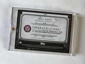 Il Y A Une Video D Expedition Bryce Harper 18 Topps Museum Collection Souvenirs 1 1 Mlb Facile Webmail Hyundainorthedsa Com