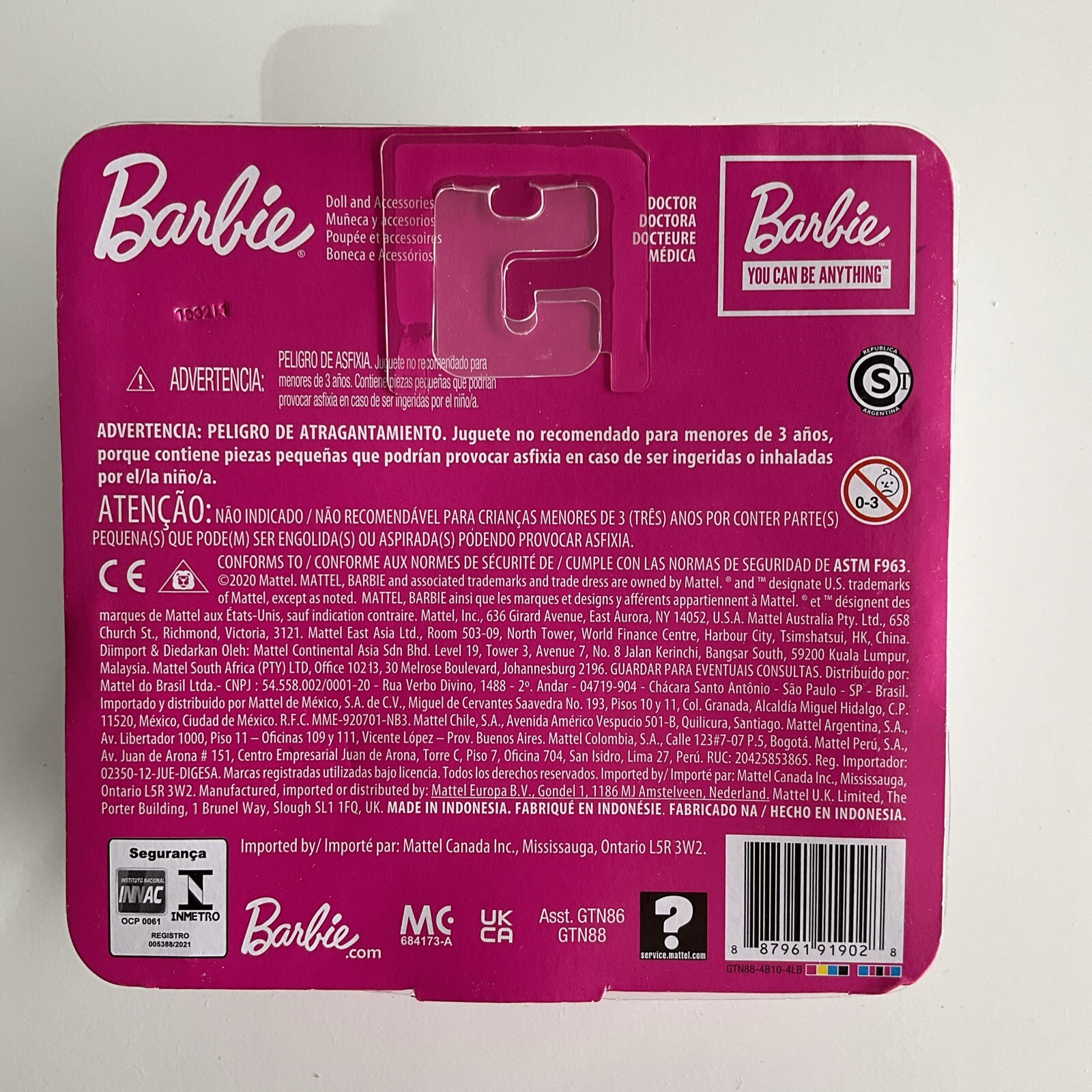 Barbie Chelsea Can Be a Doctor Set w/ Doll & Accessories Mattel