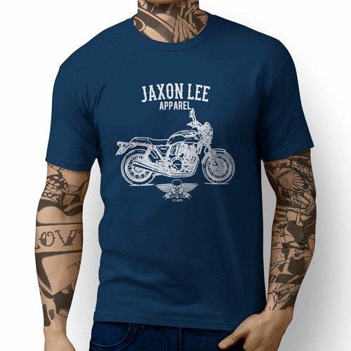 Camiseta Jaxon Lee* Ilustración para un ventilador de motocicleta Honda CB1100EX - Imagen 2 de 24