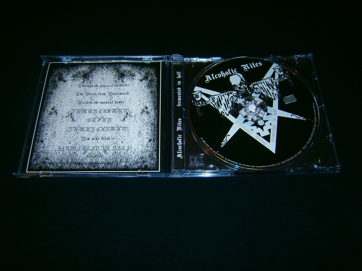 ALCOHOLIC RITES - Fermented in Hell. CD | eBay