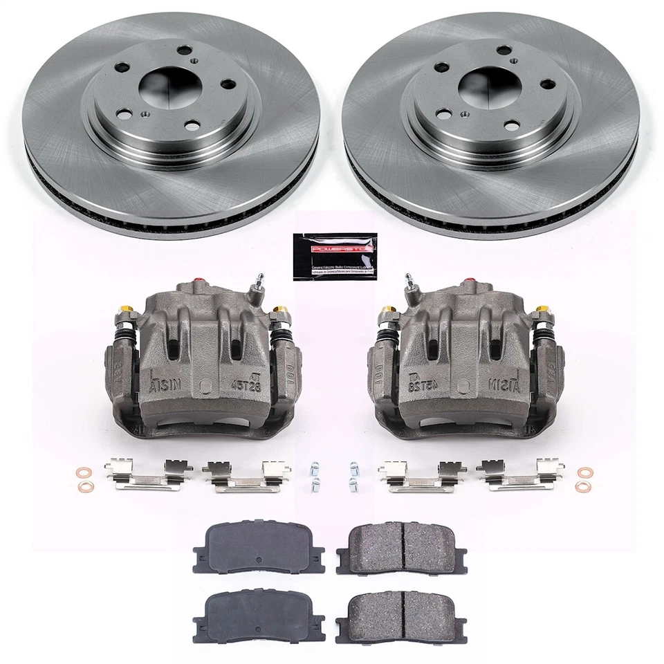 KCOE1141 Kit de frenos Powerstop con pinzas juego de 2 ruedas delanteras para Lexus ES330 Foto 2 de 4