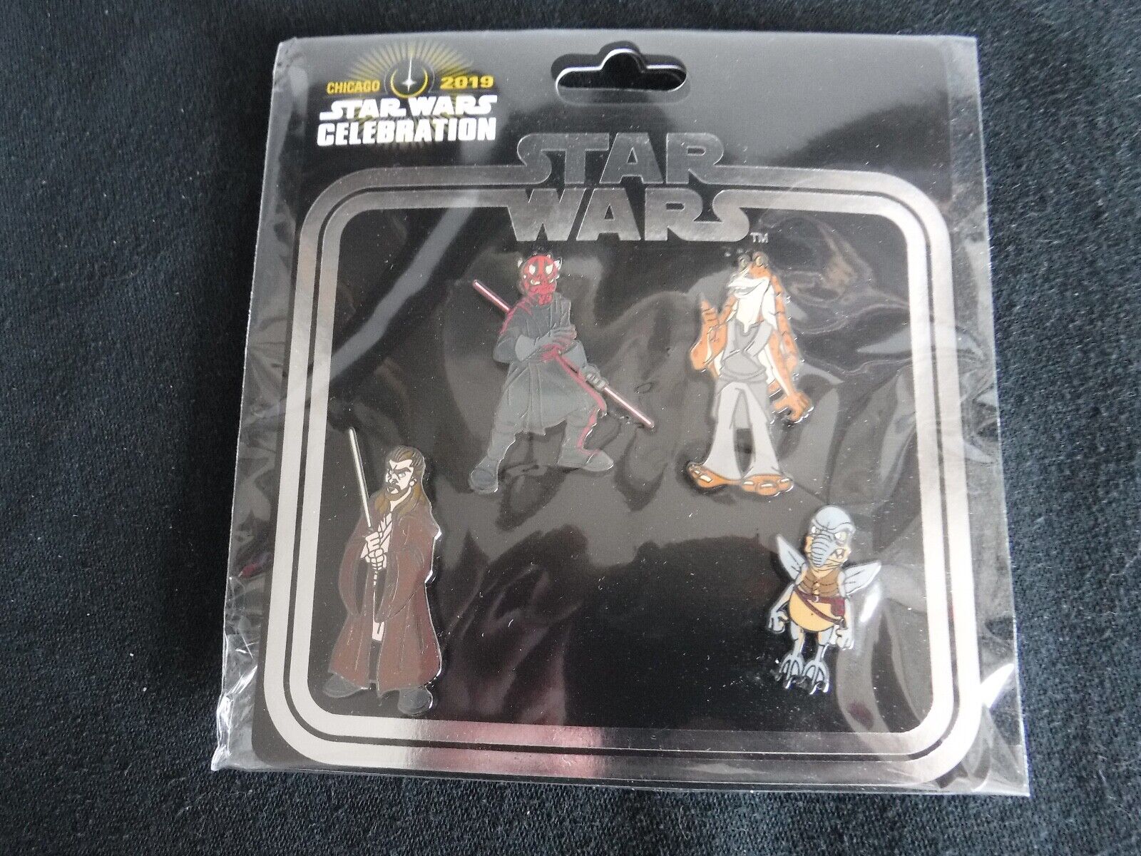 Star Wars Celebration Chicago 2019 Qui-Gon Jinn Pin