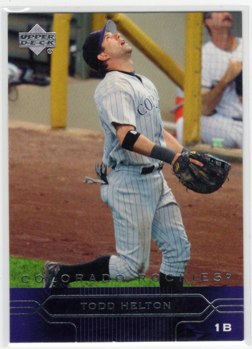 Todd Helton 2005 Upper Deck #342 Colorado Rockies MLB