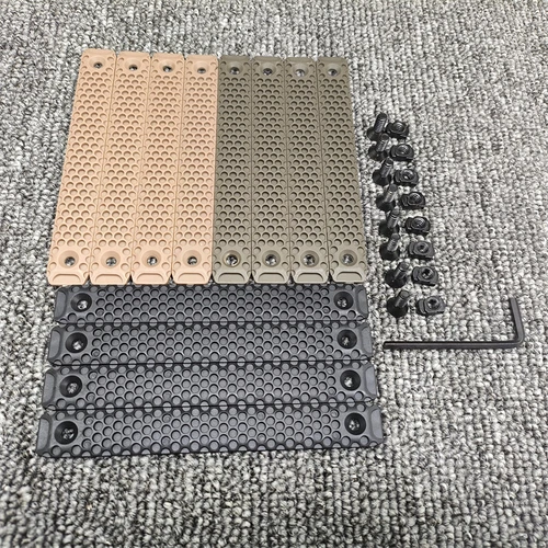 4Pcs/lot MLOK Nylon Rail Hand Protection G 10 Cover Panel for M-lok System - Picture 5 of 19