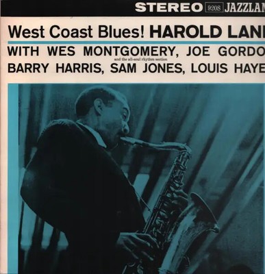 Harold Land West Coast Blues! Jazzland Vinyl LP