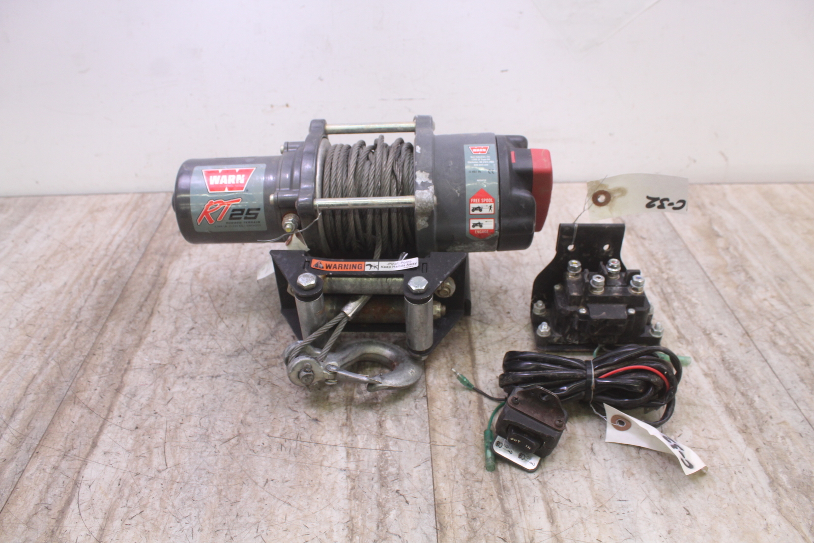 2012 SUZUKI LTA750 KING QUAD Warn RT25 Winch w/ Mount eBay