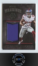 Sterling Shepard - 2017 Panini Majestic Unsung Warriors Materials S#/149