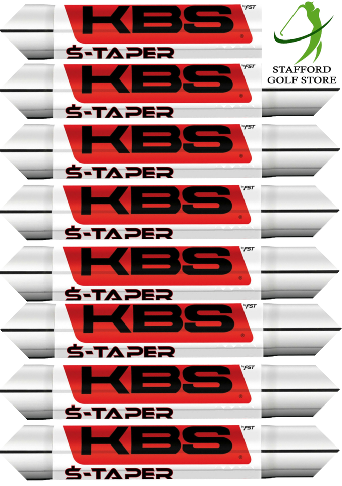 Fers D'arbre KBS $-Taper 125 S+ 0.355 - Neufs Non Coupés, Chrome, Flex Stiff Plus