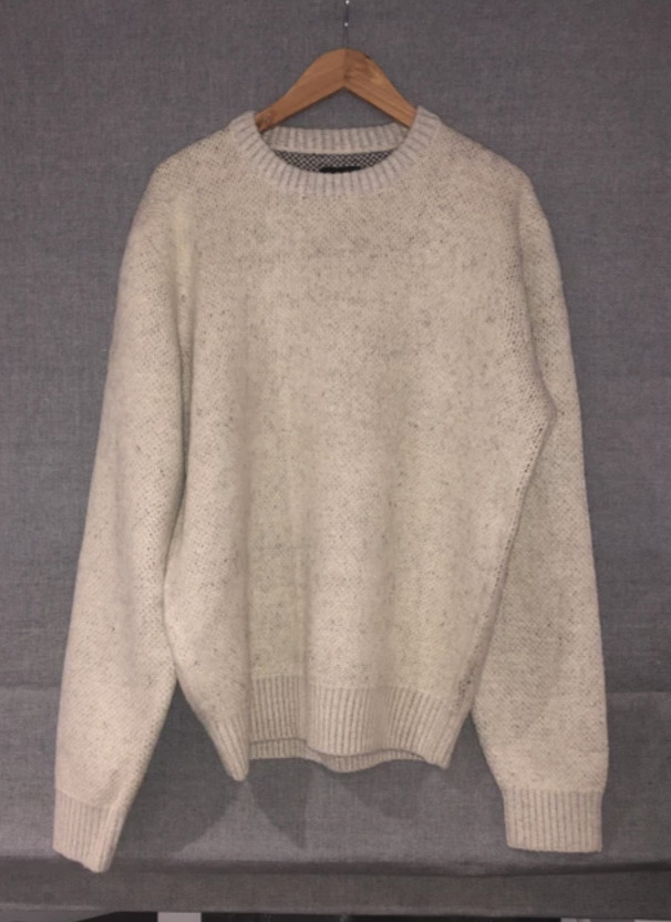 Stussy 8 BALL HEAVY BRUSHED MOHAIR SWEATER CREAM | eBay