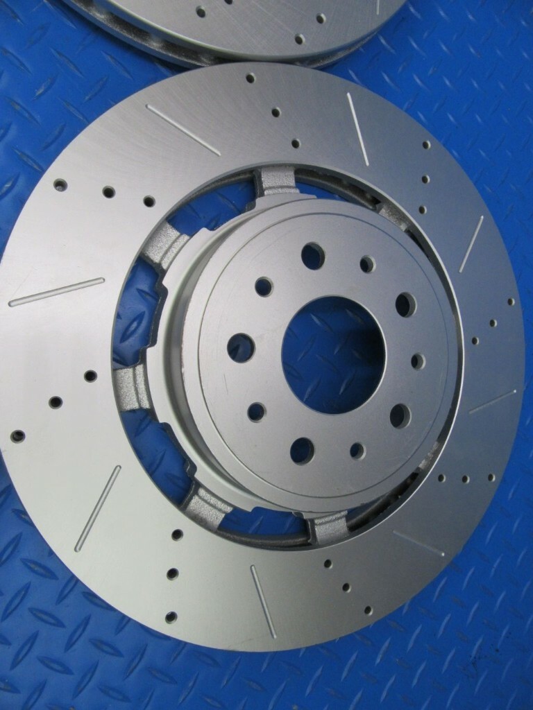 Maserati GranTurismo Gt front rear brake disc rotors TopEuro #7352