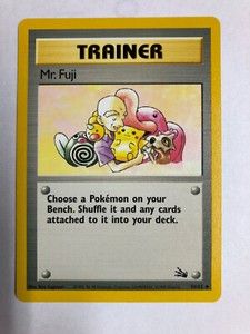Pokémon Mr. Fuji 58/62 Fossil Regular NM+