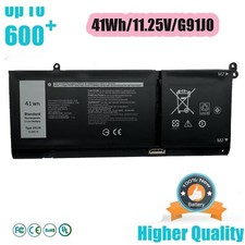 G91J0 41Wh BATTERY FOR DELL Latitude 3320 3420 3520 Inspiron 5310 5410 5415 5418