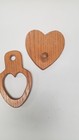 Hand Made Wooden Heart Shaped Coat Rack — photo 2