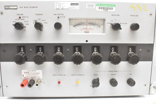 Fluke 760A Meter Calibrator AD/DC Voltage/Amps-Resistanc/Ohms RARE ITEM - Picture 3 of 10