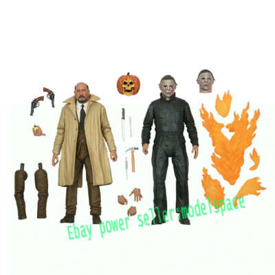7-inch NECA Halloween Dr. Sam Loomis Michael Myers Double Suit ACTION FIGURE