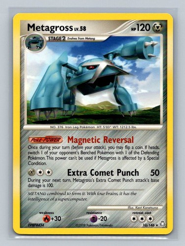 Pokemon Legends Awakened Metagross LV.58 Non Holo Rare 10/146