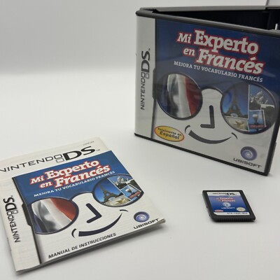 Mi Experto en Frances Nintendo DS - Complete CIB - Cleaned/Tested