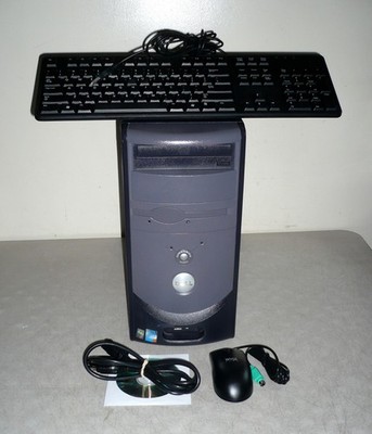 Dell Windows 98 SE Dimension 3000 Desktop Tower PC P4 2.80GHz/64GB-SSD/512MB