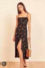 Reformation Fruit salad Midi Slip Dress Size 2