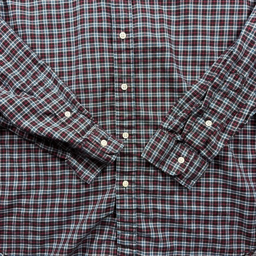 Ralph Lauren Button Down Shirt Mens Large Multicolor Plaid Long Sleeve Cotton image 5