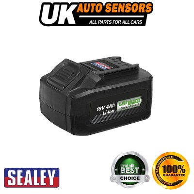 Sealey Power Tool Battery 18V 4Ah for CP650LI & CP650LIHV CP650BP