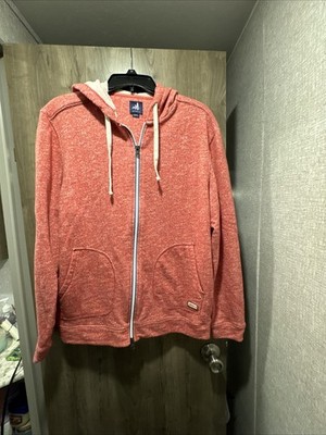 Jonnie-O McCabe Malibu Red Full Zip Pockets Men s Large