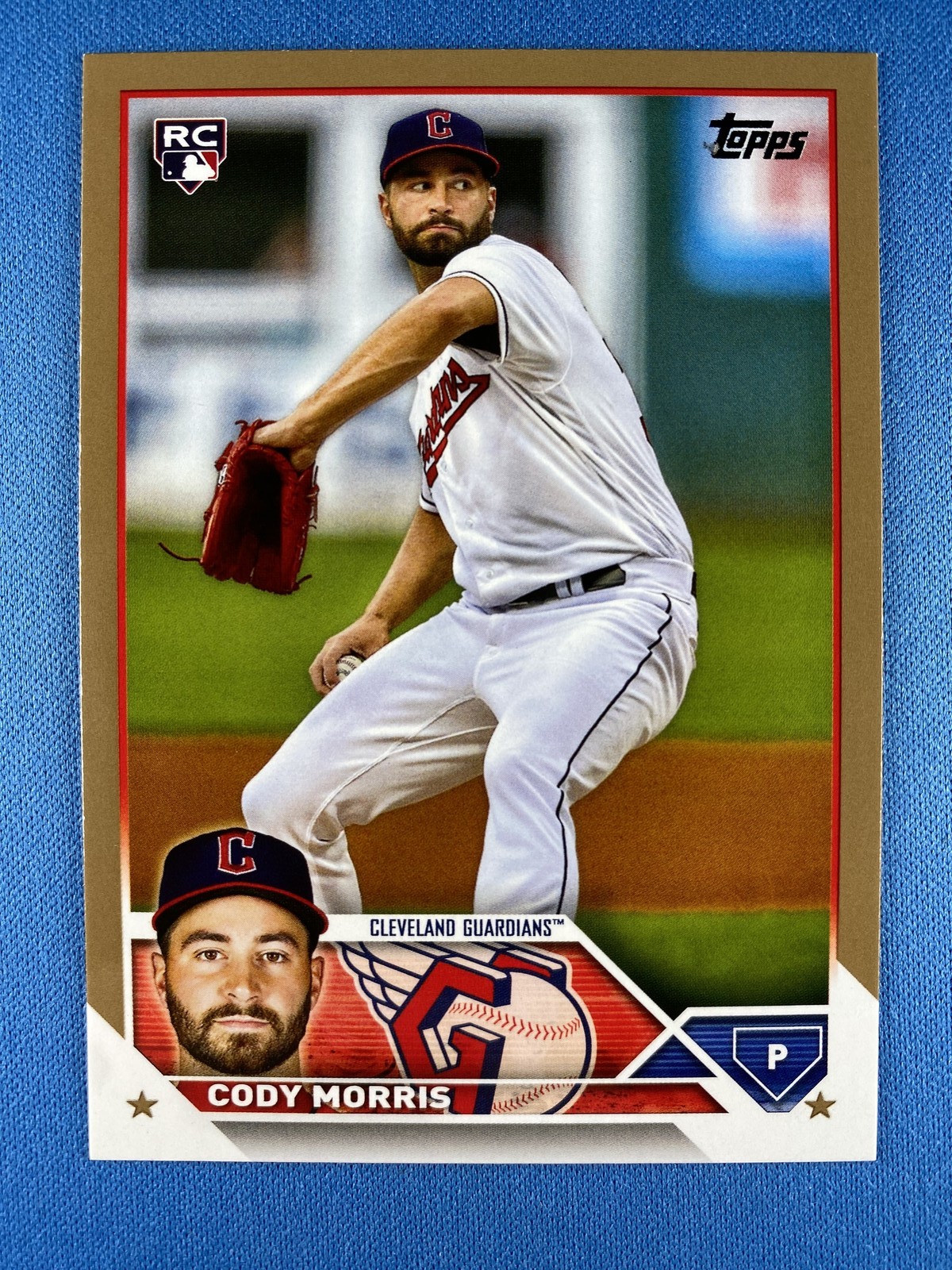 Cody Morris 2023 Topps #507 Gold Rookie #/2023 Cleveland Guardians