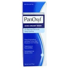 Crown Laboratories PanOxyl Acne Creamy Wash 6 oz