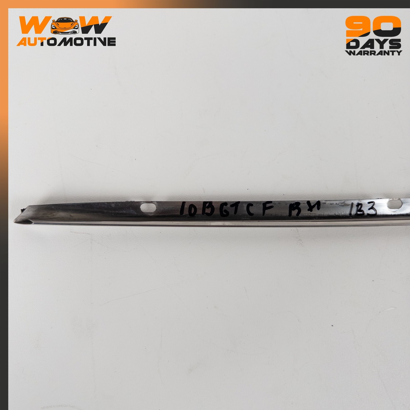 07-17 BENTLEY CONTINENTAL GTC CONVERTIBLE FRONT RIGHT WINDSHIELD MOLDING TRIM OE