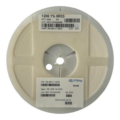 RS-06FL7--0R33 Viking Current Sensing Thick Film Chip Resistor 1206 0R33 0,33 Oh