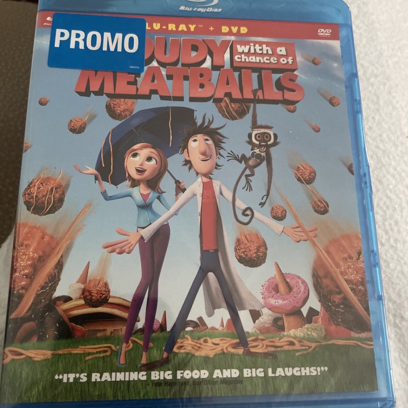 Cloudy With a Chance of Meatballs (Blu-ray & DVD, 2009) Brand New Sealed