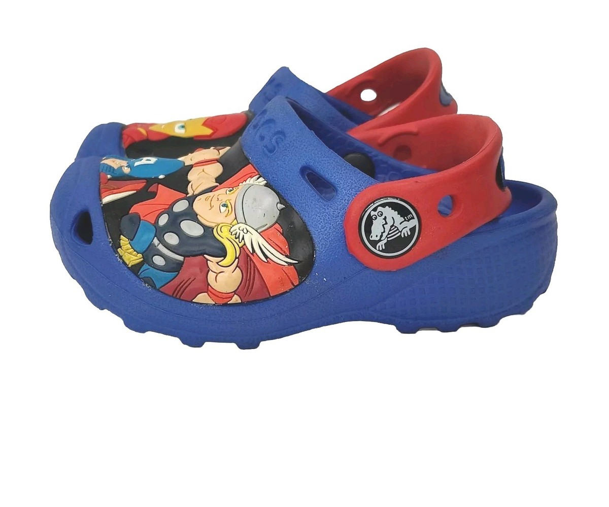 CROCS Hero Clogs - Red, Blue, White Crocs Classic American Flag Clog M6/W8 Team | Mercari main image 4