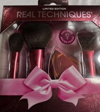 Real Techniques Blend Jet Set Facial Gift Set Make Up Brushes