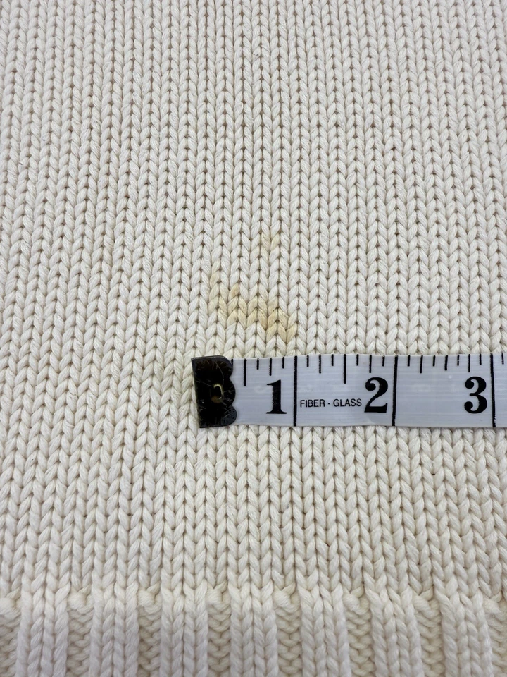 Suéter Ralph Lauren Vintage Polo Jeans Company Para Hombre XXL Crema Bandera Americana EE. UU. Foto 3 de 4