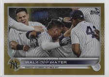 2022 Topps Series 1 Gold Foil Gleyber Torres Checklist New York Yankees #119 fm0