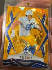 Panini 2025 Phoenix Will Dissly Gold Winter Parallel 3/10 #140 CHARGERS RARE SSP