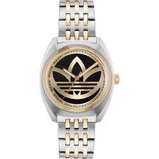 Adidas Gray Stainless Steel Dress Watch 100 Authentic