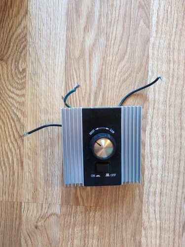 DAYTON Solid-State Fan Speed Control, 120V AC, SPST, 12 A 22PP74
