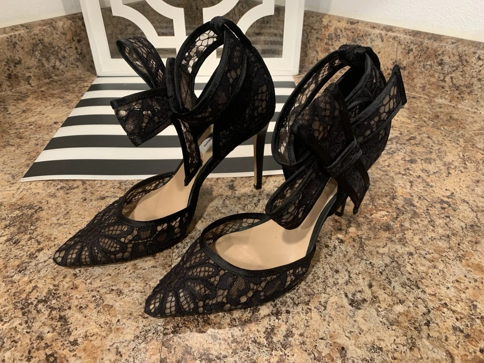 Tacones negros I.N.C International Concepts talla 7M Foto 2 de 4