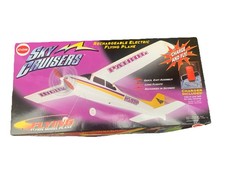 Vtg 90S COX 5841 SKY CRUISER HIGHWAY PATROL FLYING ELECTRIC MODEL AIRPLANE