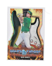 2026 Bowman Chrome Baseball Nick Kurtz Power Chords Die-Cut Card/#PC-6/Athletics