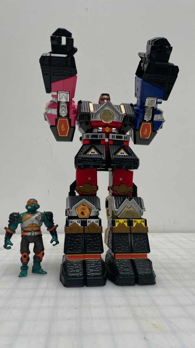 Vintage 1995 Bandai MMPR Deluxe DX Shogun Megazord Power Rangers +